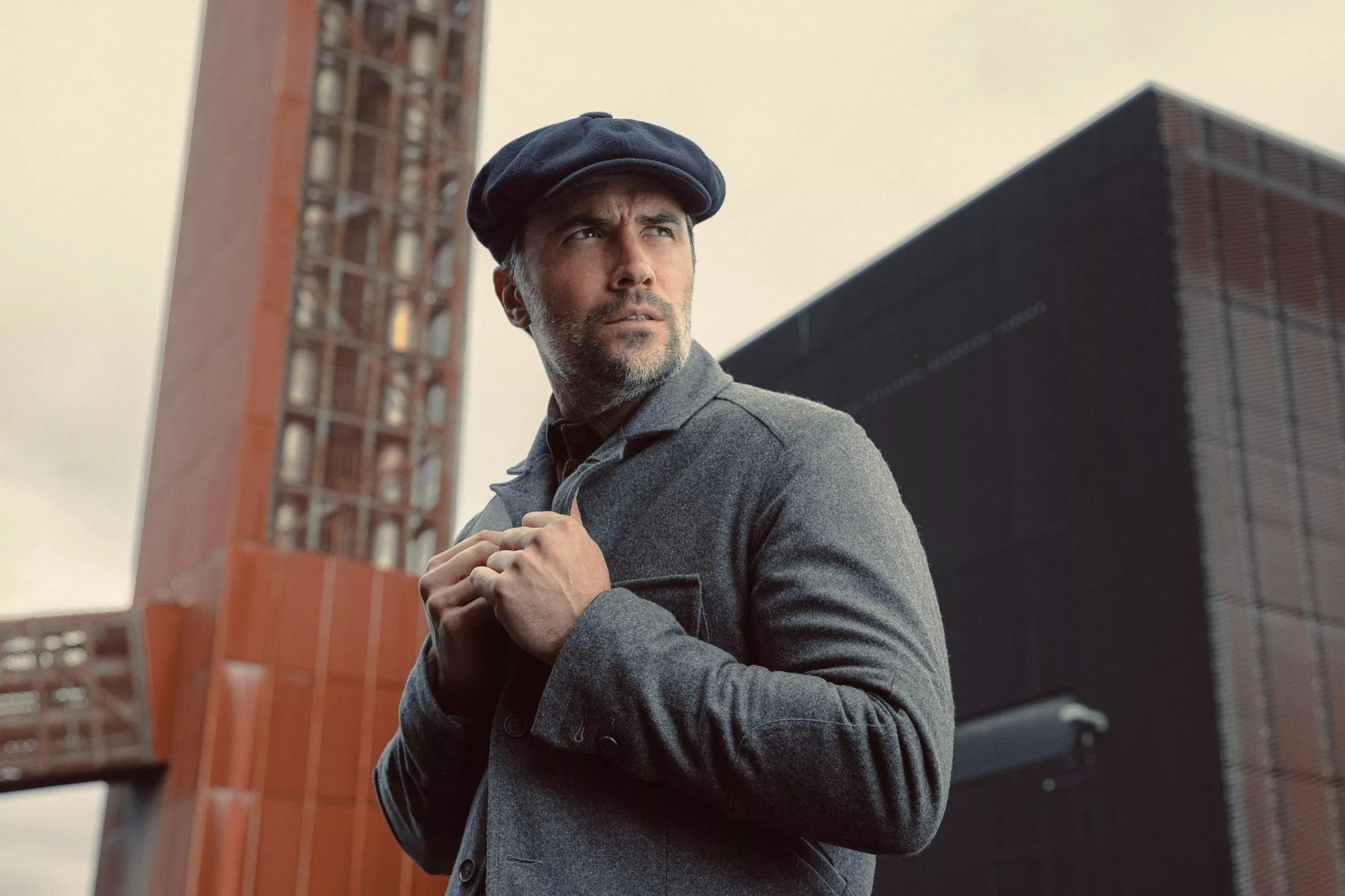 Vegan *Wool* 'Brooklyn' Newsboy Cap